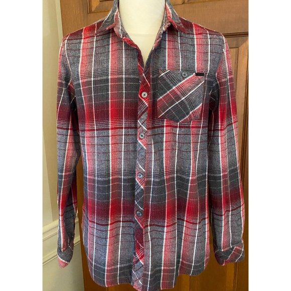 O'Neill Other - O'Neill Plaid Flannel Shirt Size L 90s Long Sleeve Grunge‎ Surf Skateboard Cali